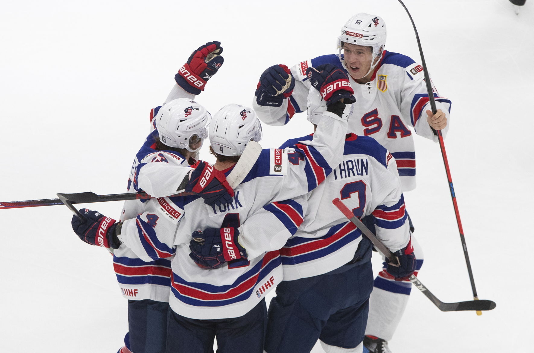 World Juniors United States Russia Hockey